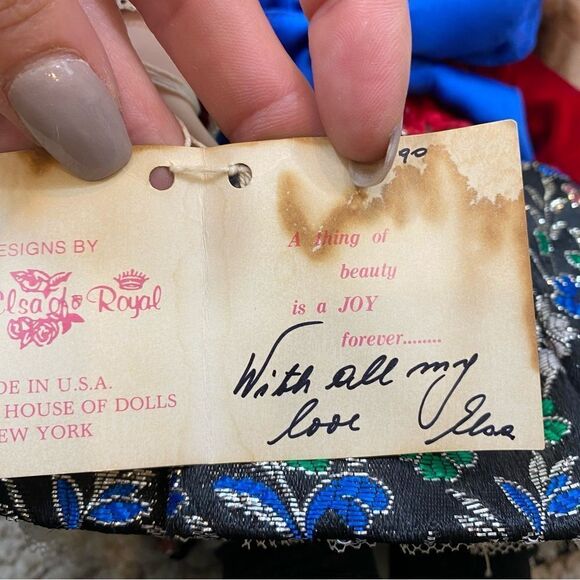 Vintage 1980 Miss Elsa of Royal A Royal‎ Doll Porcelain Doll Appr 17.5” High - Picture 8 of 11